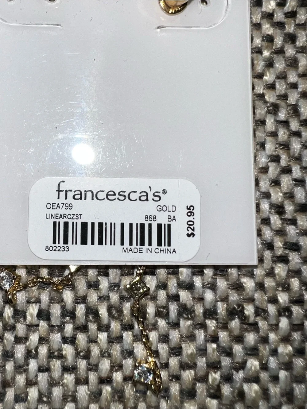 Francesca's Collections 6 pair of Earrings BRAND NEW paid $130